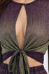Lace - Gradient Glitter Top & Skirt Set