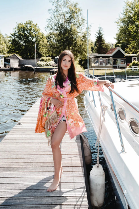 Katherina Loretta - Kimono Bengal Sunset | Orange