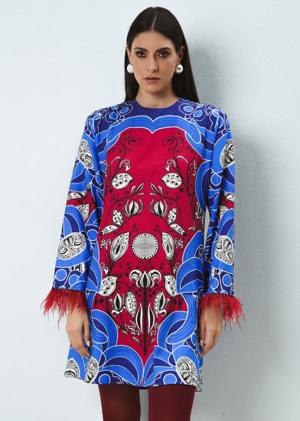Eirianna The Brand - Blue Swan Mini Dress