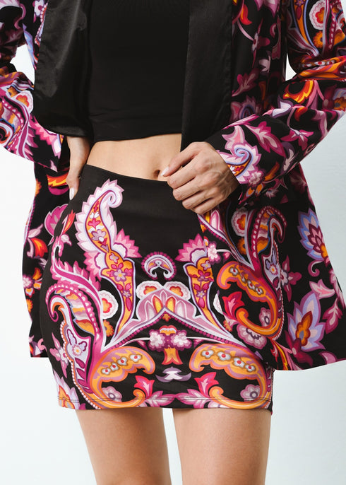 Eirianna The Brand - The Sequel Print Jacket & Skirt Set