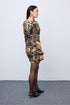 Ciel Concept - Butterfly Mosaic Jersey Mini Dress