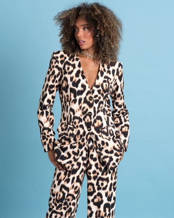 Iraida Ethereal - Naples Leopard Blazer