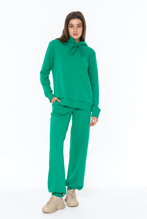 Never On Sunday - Emma Top & Auli Pants Green Set