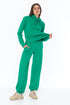 Never On Sunday - Emma Top & Auli Pants Green Set