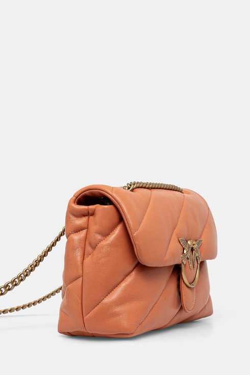 PINKO - Love Classic Puff Maxi Quilt Orange