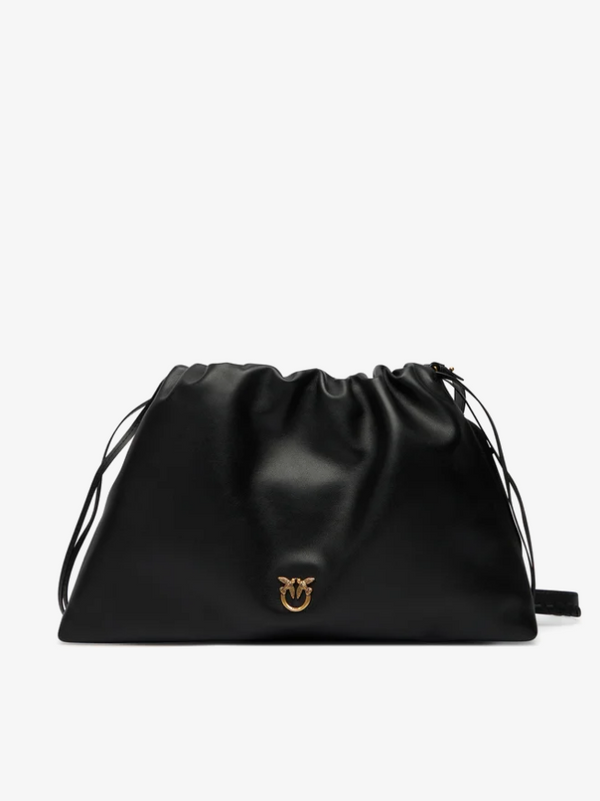 PINKO - Maxi Clutch Tracolla Black