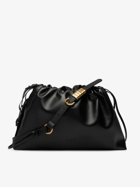 PINKO - Maxi Clutch Tracolla Black