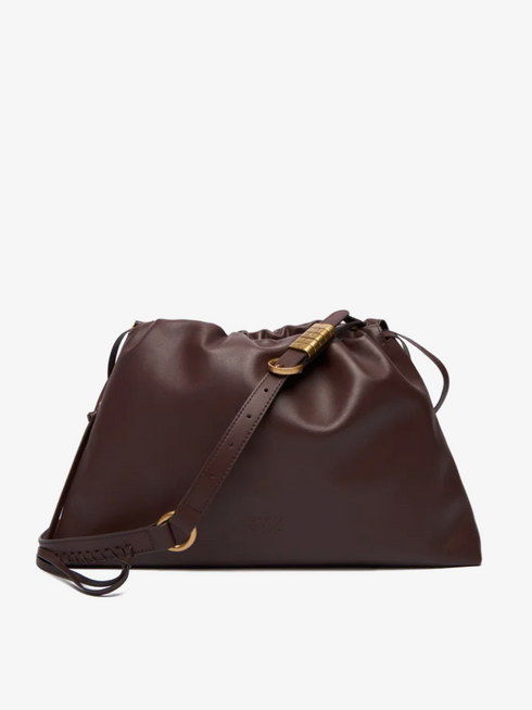 PINKO - Maxi Clutch Tracolla Rosso Moga