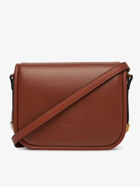 PINKO - Love Box Bag Mini Light Brown