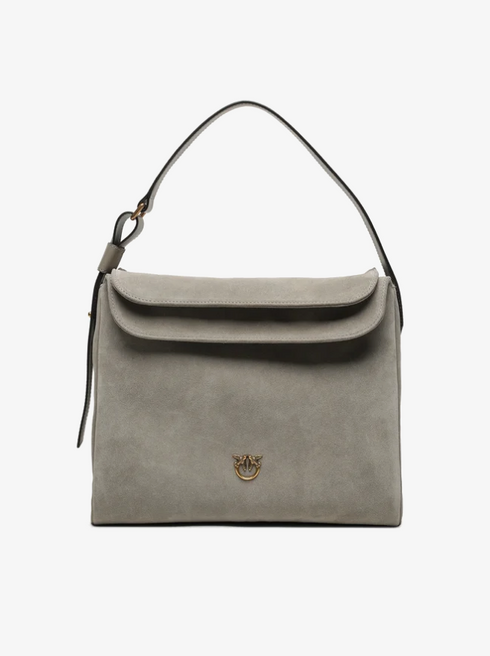 PINKO - Leaf Hobo Big Beige