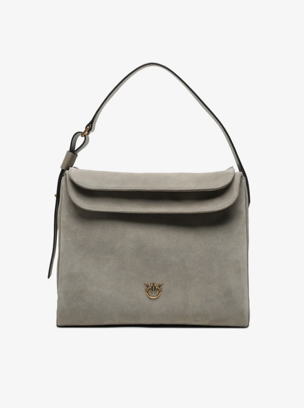 PINKO - Leaf Hobo Big Beige