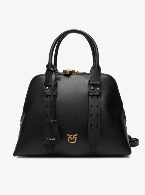 PINKO - Bowling Bag Medium Black