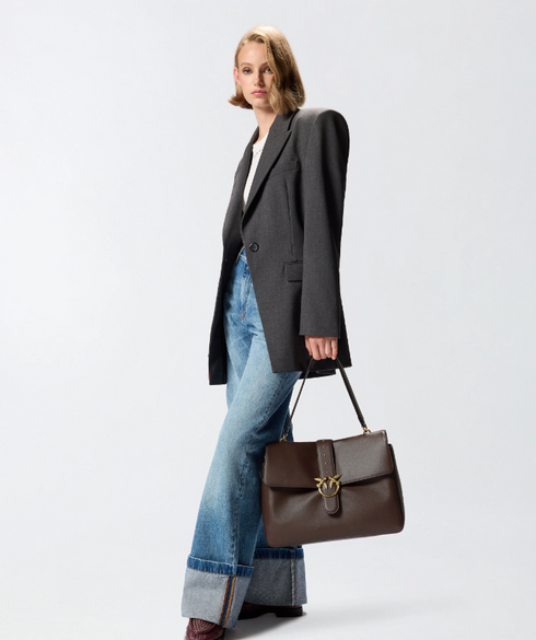 PINKO - Love One Extra Slouchy Marrone