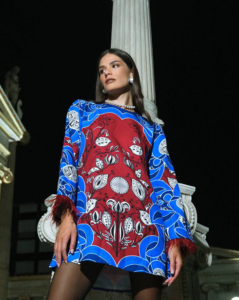 Eirianna The Brand - Blue Swan Mini Dress