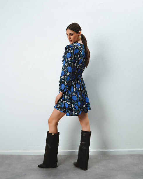 Eirianna The Brand - Blue Heart Mini Dress