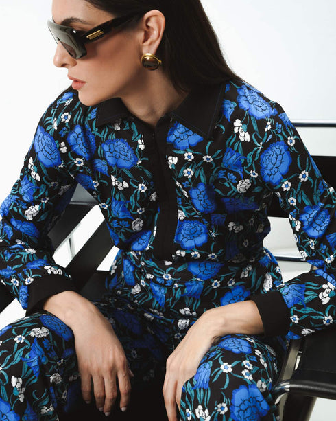 Eirianna The Brand - Blue Heart Jumpsuit