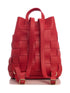 Elena Athanasiou Straw Backpack Red
