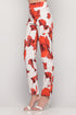 Dorina Savva - Pants Floral Red