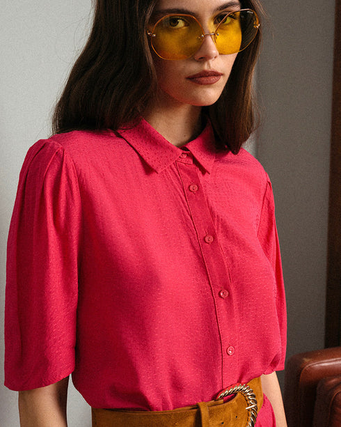 Grace & Mila - Eloise Dress Fuchsia